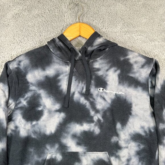 Champion - Women’s Gray Tie‎ Dye Hoodie - Picture 3 of 11